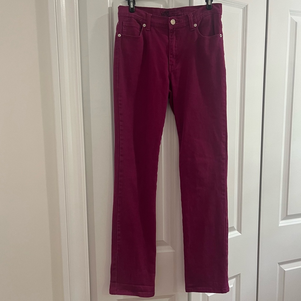 Purple Jeans; U-51; size 16 (girls)